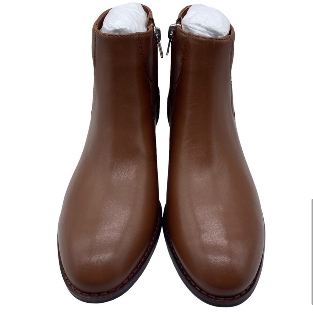 BNIB! WOMENS LUXURY LEATHER COACH
"DANNIE" SADDLE ANKLE BOOTS! SZ. 6 - Picture 2 of 5